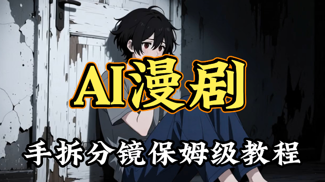 文镜画师漫剧教程--手拆分镜
